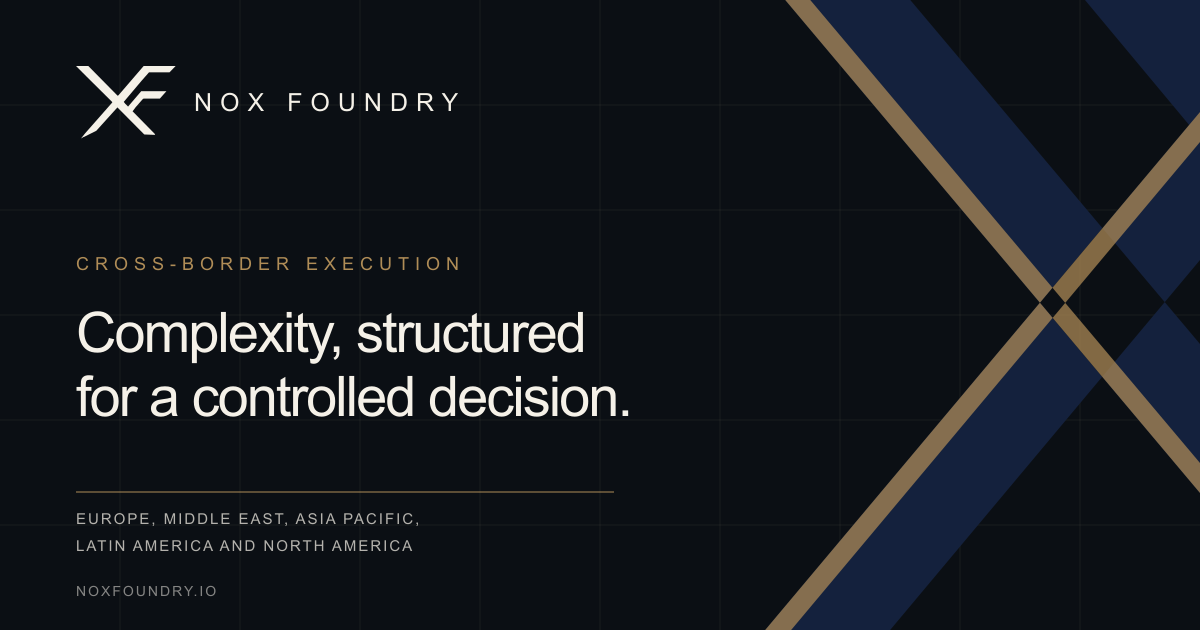 Nox Foundry cross-border execution
